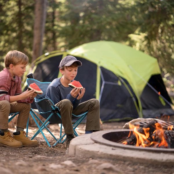 Coleman Carlsbad Dark Room Tent with Screened Porch, 4/6 Person Tent Blocks 90% of Sunlight to Keep Inside Cool, Weatherproof Tent with Easy Setup, Made of PFAS-Free Materials - Image 4
