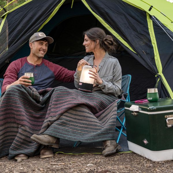 Coleman Carlsbad Dark Room Tent with Screened Porch, 4/6 Person Tent Blocks 90% of Sunlight to Keep Inside Cool, Weatherproof Tent with Easy Setup, Made of PFAS-Free Materials - Image 5